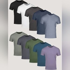 Fresh Clean Threads Men's Essentials Crew 10-Pack